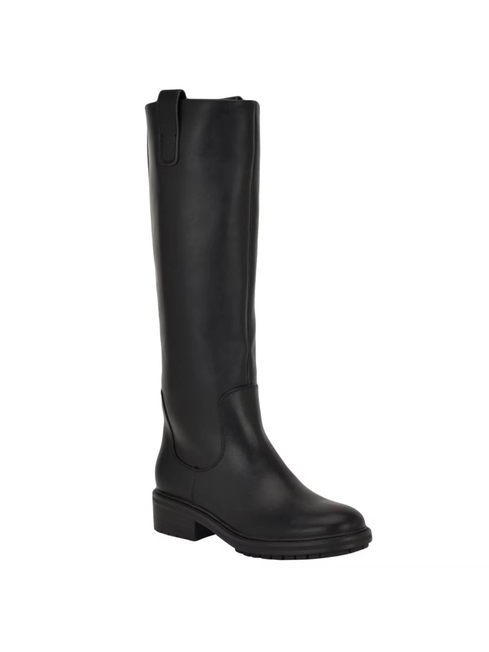 Calvin Klein Women's Pauline Tall Riding Boots Dress Boots Black Size 6 NEW